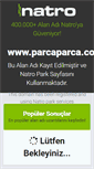 Mobile Screenshot of parcaparca.com