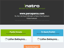 Tablet Screenshot of parcaparca.com